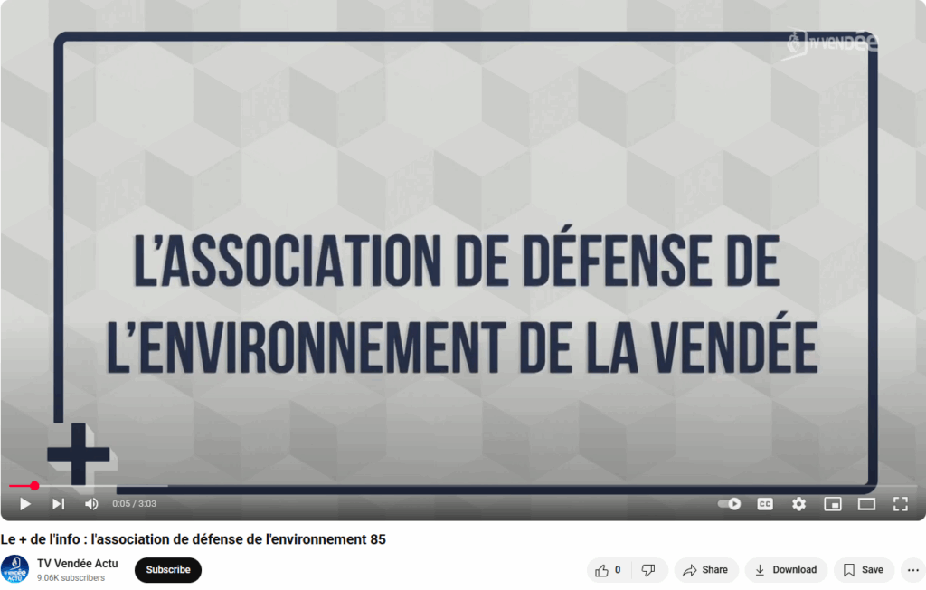 Lire la suite à propos de l’article L’ADEV à TV Vendée