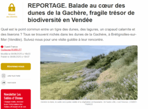 Lire la suite à propos de l’article Reportage à l’occasion de la semaine de la nature